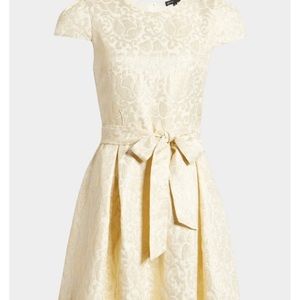 Gibson Cap Sleeve Fit & Flare Dress